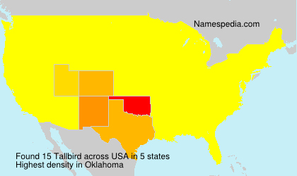 Surname Tallbird in USA Surname Tallbird in USA