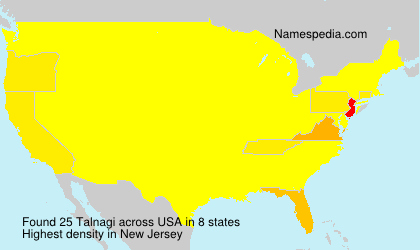 Surname Talnagi in USA Surname Talnagi in USA