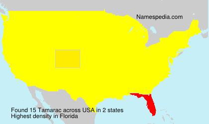 Surname Tamarac in USA Surname Tamarac in USA