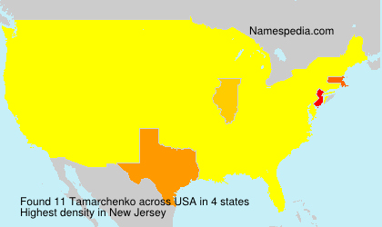 Surname Tamarchenko in USA Surname Tamarchenko in USA