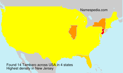 Surname Tambaro in USA Surname Tambaro in USA
