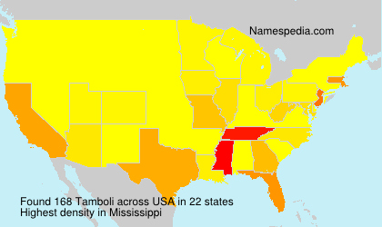 Tamboli - Names Encyclopedia