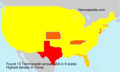 Surname Tammareddi in USA Surname Tammareddi in USA
