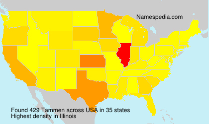 Surname Tammen in USA Surname Tammen in USA