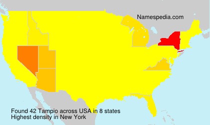 Surname Tampio in USA Surname Tampio in USA