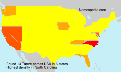 Surname Tamre in USA Surname Tamre in USA