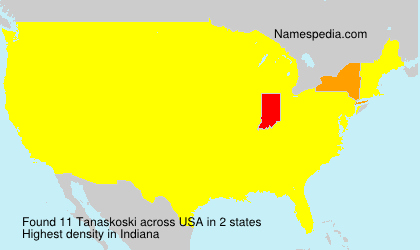 Surname Tanaskoski in USA Surname Tanaskoski in USA