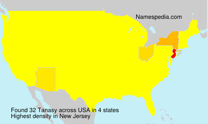 Surname Tanasy in USA Surname Tanasy in USA