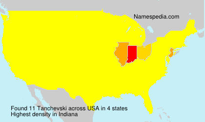 Surname Tanchevski in USA Surname Tanchevski in USA