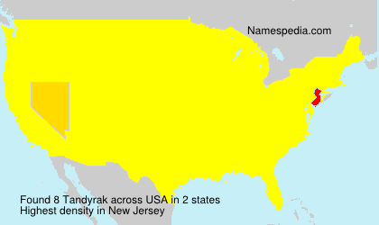 Surname Tandyrak in USA Surname Tandyrak in USA