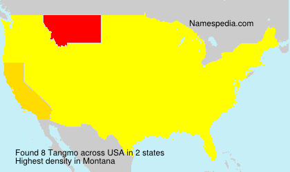 Surname Tangmo in USA Surname Tangmo in USA