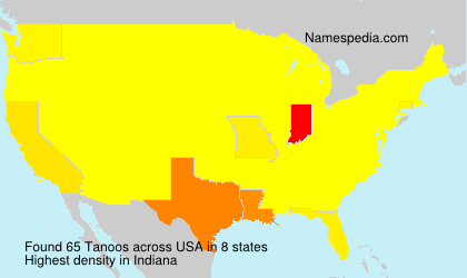 Surname Tanoos in USA Surname Tanoos in USA