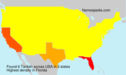 Surname Tantish in USA Surname Tantish in USA