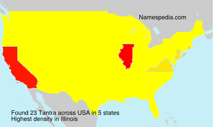 Surname Tantra in USA Surname Tantra in USA