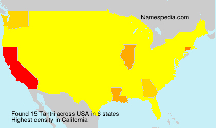 Surname Tantri in USA Surname Tantri in USA
