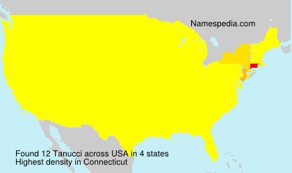 Surname Tanucci in USA Surname Tanucci in USA