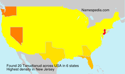 Surname Tanudtanud in USA Surname Tanudtanud in USA