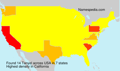 Surname Tanyel in USA Surname Tanyel in USA