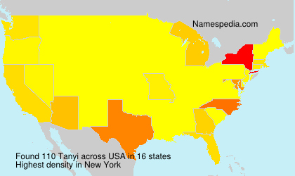 Surname Tanyi in USA Surname Tanyi in USA