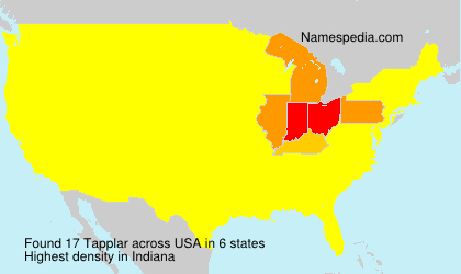 Surname Tapplar in USA Surname Tapplar in USA