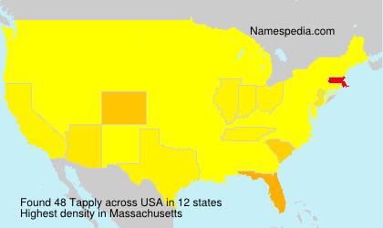 Surname Tapply in USA Surname Tapply in USA