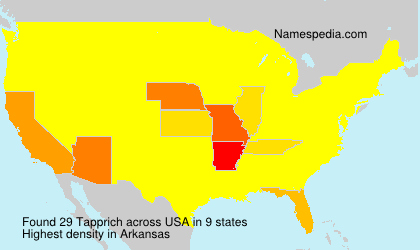 Surname Tapprich in USA Surname Tapprich in USA