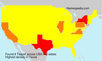 Surname Taquet in USA Surname Taquet in USA
