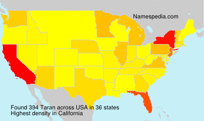 Surname Taran in USA Surname Taran in USA