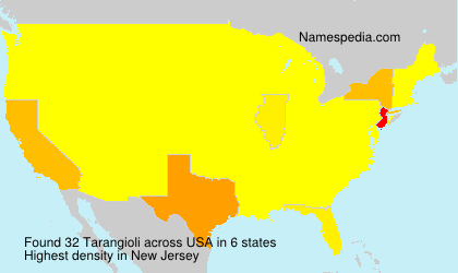 Surname Tarangioli in USA Surname Tarangioli in USA