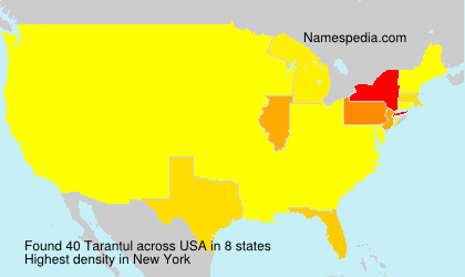 Surname Tarantul in USA Surname Tarantul in USA
