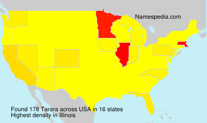 Surname Tarara in USA Surname Tarara in USA