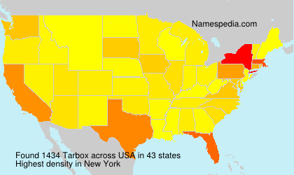 Surname Tarbox in USA Surname Tarbox in USA