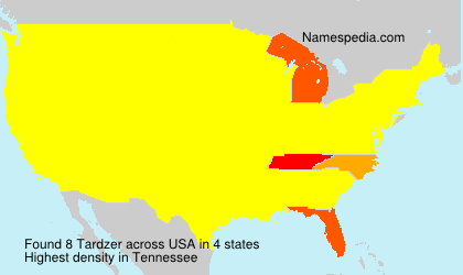 Surname Tardzer in USA Surname Tardzer in USA