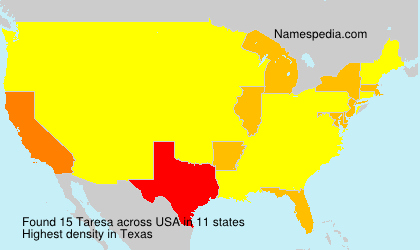 Surname Taresa in USA Surname Taresa in USA
