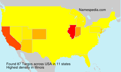 Surname Targos in USA Surname Targos in USA