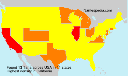 Surname Tarja in USA Surname Tarja in USA