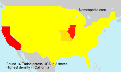 Surname Tarlos in USA Surname Tarlos in USA