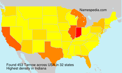 Surname Tarnow in USA Surname Tarnow in USA