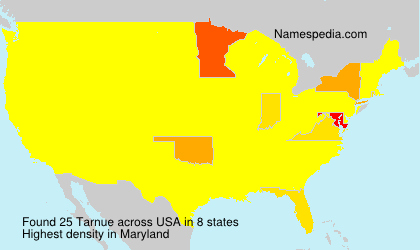 Surname Tarnue in USA Surname Tarnue in USA