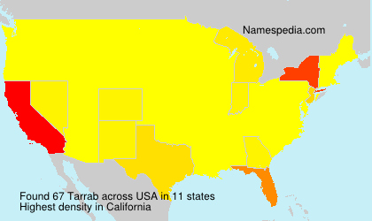 Surname Tarrab in USA Surname Tarrab in USA