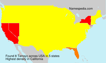 Surname Tarrayo in USA Surname Tarrayo in USA
