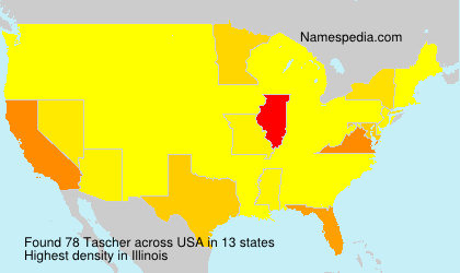 Surname Tascher in USA Surname Tascher in USA