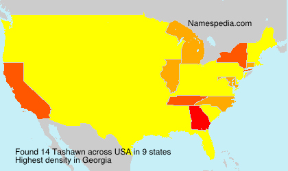 Surname Tashawn in USA Surname Tashawn in USA