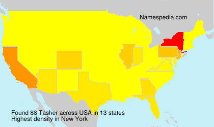 Surname Tasher in USA Surname Tasher in USA