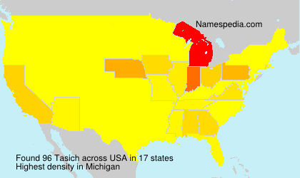 Surname Tasich in USA Surname Tasich in USA