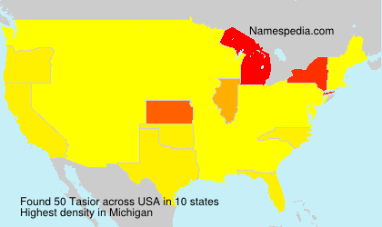 Surname Tasior in USA Surname Tasior in USA