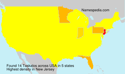Surname Taskalos in USA Surname Taskalos in USA