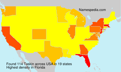 Surname Taskin in USA Surname Taskin in USA