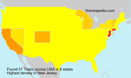 Surname Tasko in USA Surname Tasko in USA