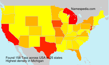 Surname Tass in USA Surname Tass in USA